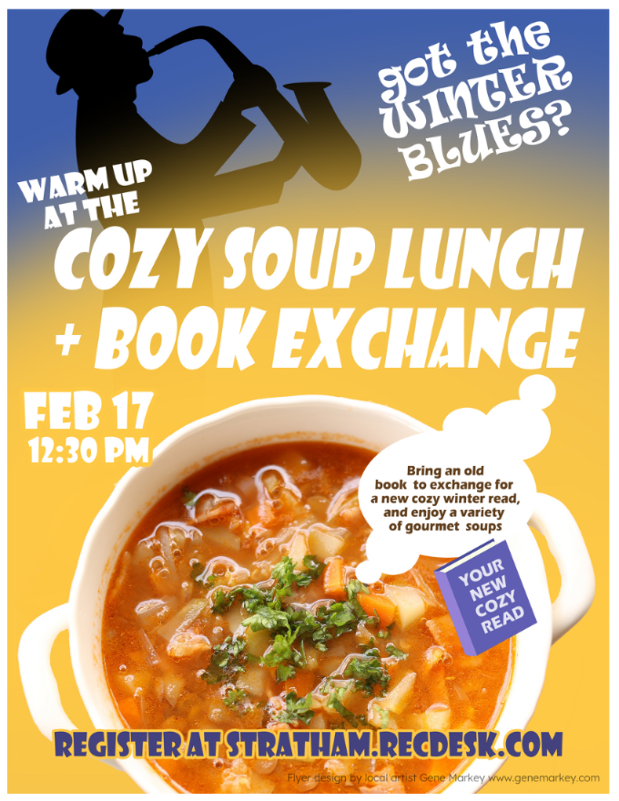 Soup Lunch and Book Exchange - Copy